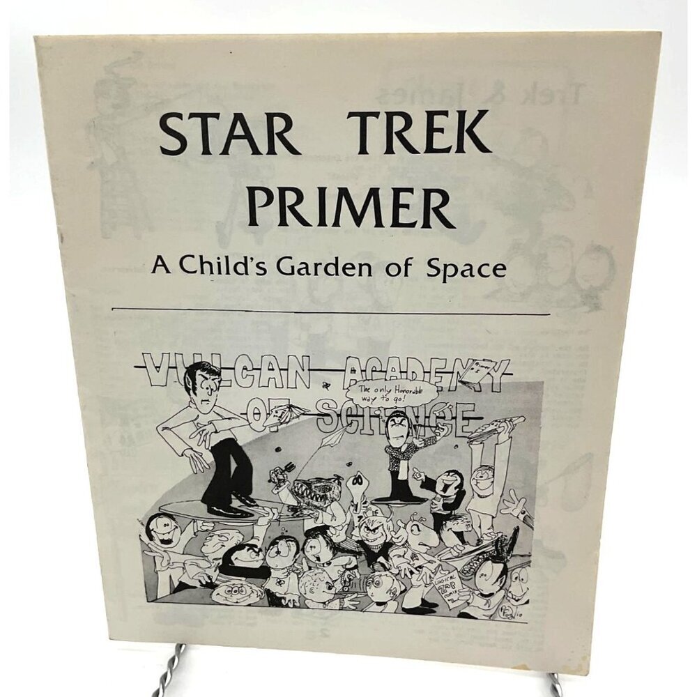 Star Trek Primer A Childs Garden Of Space Vintage 1975 Fan-Made Paper Comic